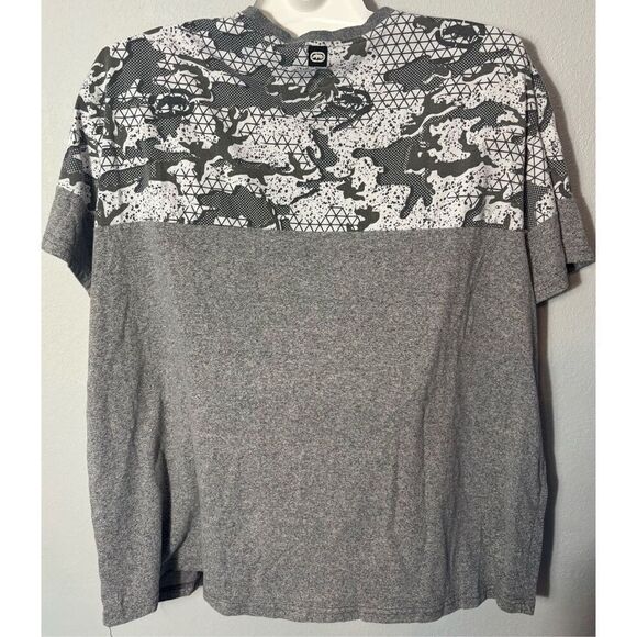 Ecko Unltd Shirt Mens 4XL Graphic Tee Gray White Black T Shirt - Picture 3 of 8